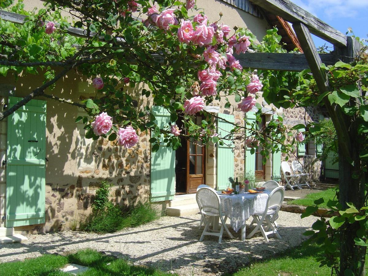 Les Trois Chenes Bed and Breakfast Videix Rum bild